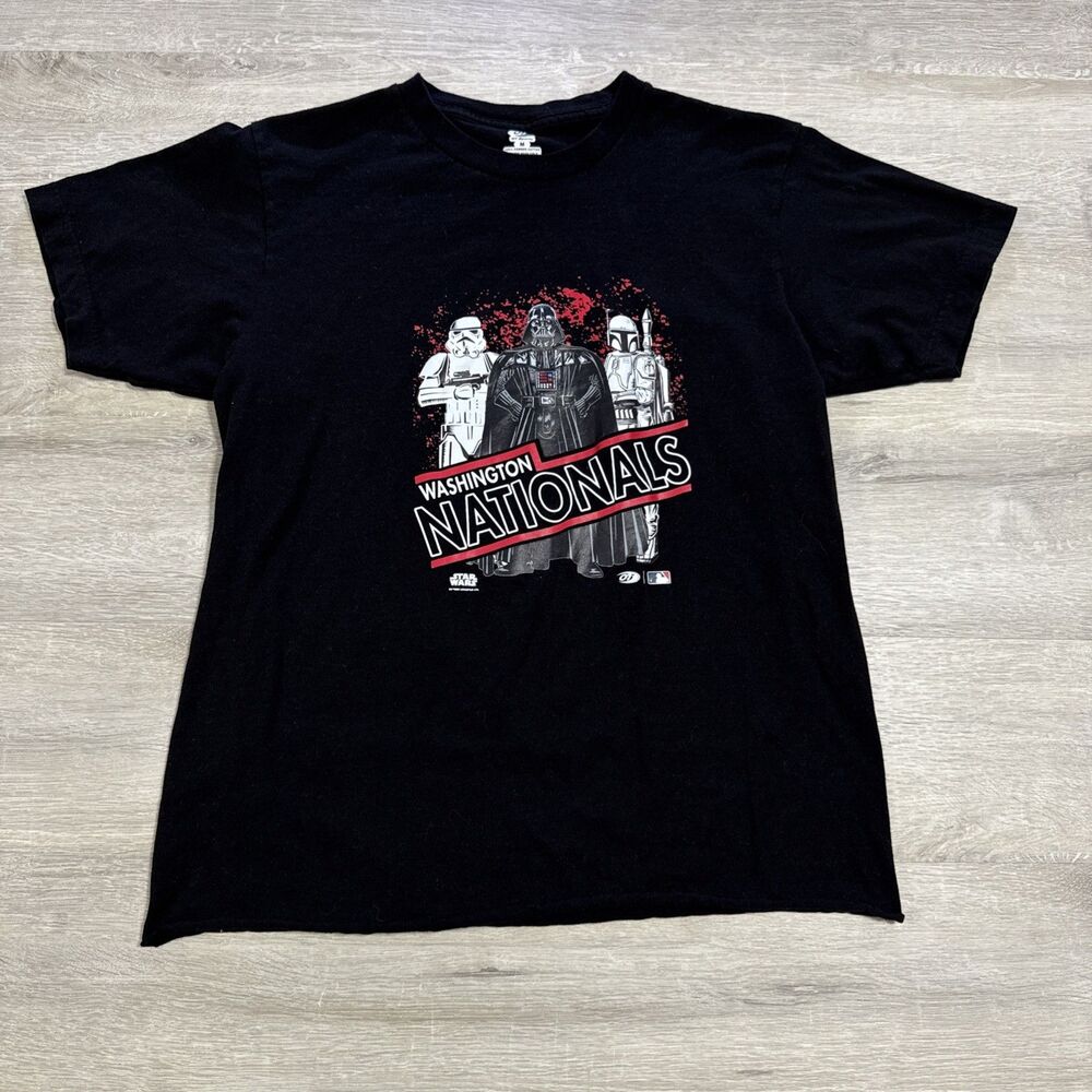 Washington Nationals Shirt Star Wars Darth Vader Tee OT Sports Men’s Black M